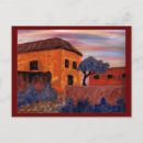 Recherche de peinture de ville cartes postales Bleu