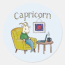 Recherche de symbole astrologique autocollants Chèvre