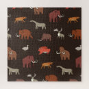 Recherche de préhistorique puzzles Mammouth