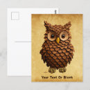 Recherche de pomme de pin cartes postales Marron