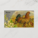 Recherche de poussins de pâques cartes visite Vintage