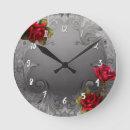 Recherche de rose rouge vintage horloges Gothique