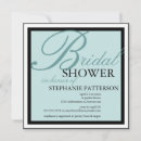 Recherche de aqua bridal shower invitations Pour tous
