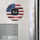 Recherche de partie 4 juillet magnets Drapeau américain