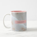 Recherche de texture de marbre tasses Monogramme