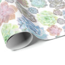 Recherche de succulents papier cadeau Menthe