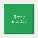 Recherche de joyeux refrigérateur magnets Anniversaire