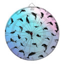 Recherche de silhouettes jeux de fléchettes Motif