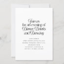 Recherche de dîner danse invitations Simple