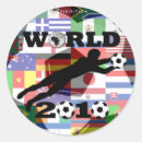 Recherche de coupe du monde autocollants Équipe