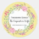 Recherche de guirlande florale autocollants Rose