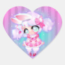 Recherche de lapin kawaii autocollants Fille