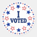 Recherche de red blue autocollants Politique