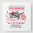 Recherche de chat kawaii horloges Amusant