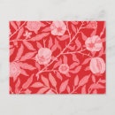 Recherche de grenade vintage cartes postales William morris