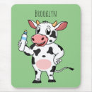 Recherche de vaches tapis souris Pour enfants