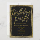 Recherche de unique anniversaire invitations Chic