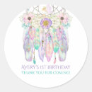 Recherche de plumes pastel autocollants Rose