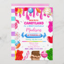 Recherche de candy land party invitations Lollipops