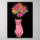 Recherche de minou rose posters Chat