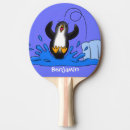 Recherche de pingouin d tennis de table Dessin