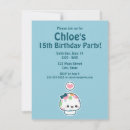 Recherche de heureux 11x14 invitations Kawaii
