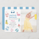 Recherche de piscine party invitations Jeune fille
