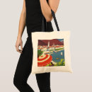 Recherche de voyage vintage tote bags Illustration