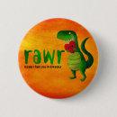 Recherche de rex des dinosaures t badges Rex de tyrannosaurus