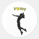 Recherche de joueur de volleyball autocollants Sport