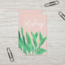 Recherche de lettrage main cartes visite Maquilleur