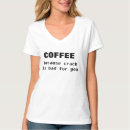 Recherche de drogué de café tshirts Drôle