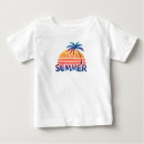 Recherche de coucher du soleil bébé tshirts Été