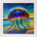 Recherche de méduse puzzles Vie marine