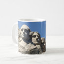 Recherche de le mont rushmore tasses Les etats unis