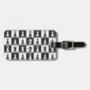 Recherche de échecs bagages étiquettes Noir et blanc