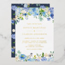Recherche de blue hydrangea mariage invitations Botanique