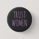 Recherche de femmes badges typographie