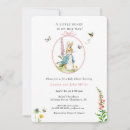 Recherche de rabbit baby shower invitations Potier beatrix