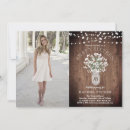 Recherche de boho 16ans anniversaire invitations Rustique
