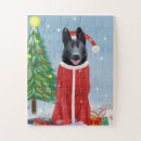 Recherche de christmas tree puzzles Dog