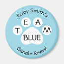 Recherche de empreinte bébé magnets Bleu