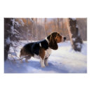Recherche de basset hound posters Noël