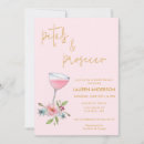 Recherche de pétales de rose invitations Brunch et bulle