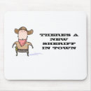 Recherche de shérif tapis souris Cowboy
