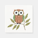 Recherche de baby shower hibou serviettes Chouette