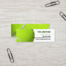 Recherche de balle de tennis cartes visite Professionnel