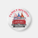Recherche de camion magnets Camion rouge vintage