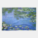 Recherche de nénuphar cuisine linges Claude monet