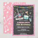 Recherche de piano anniversaire cartes invitations Rose